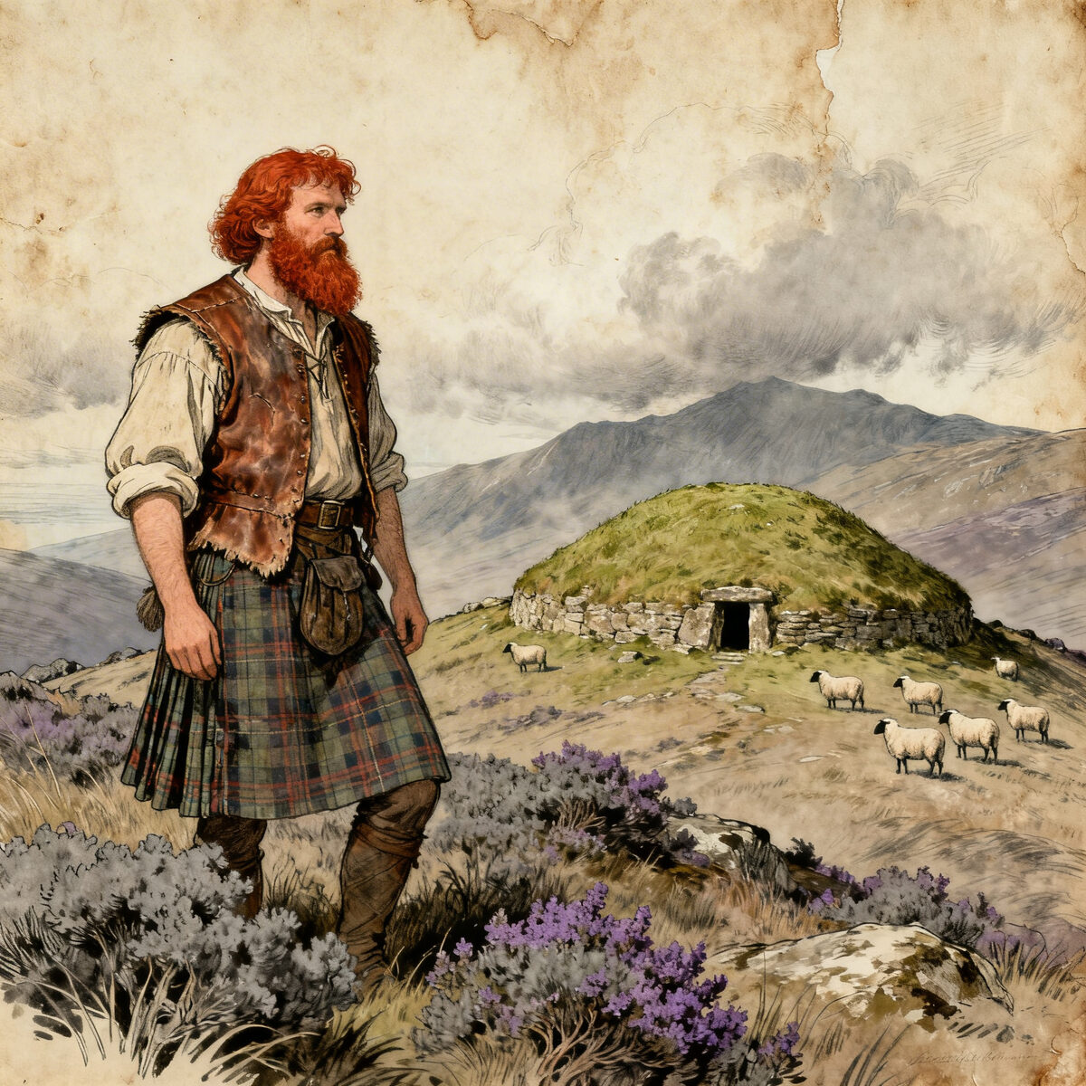 Bretonia Alba Highlander Burial Mound